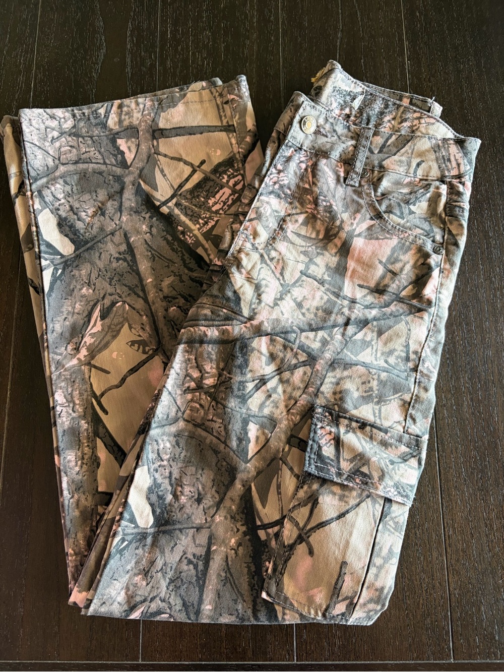 Pink and Brown Camo Pants